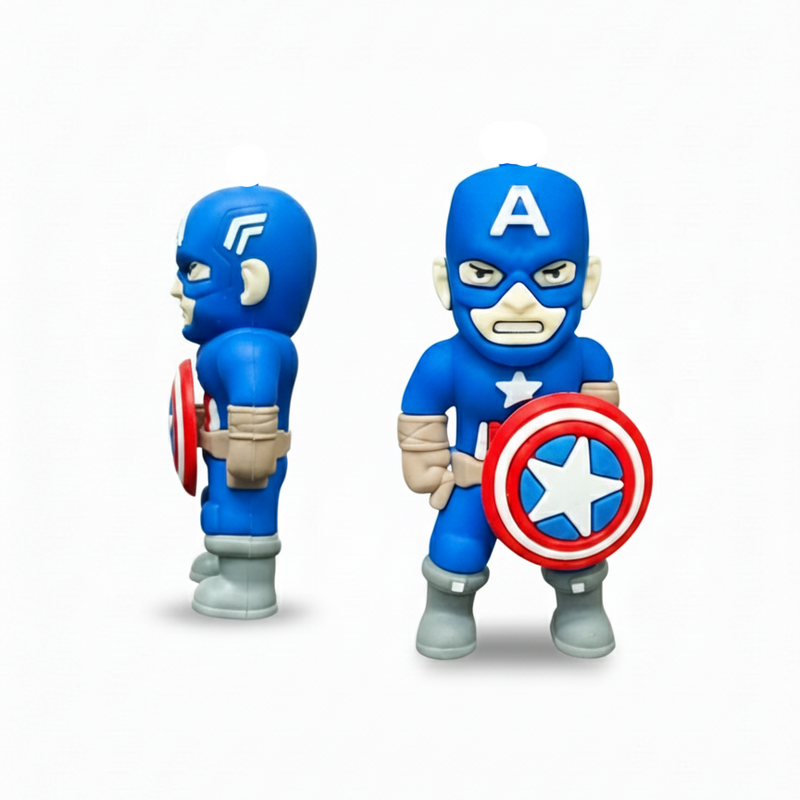 CAPTAIN LIBERTY FRIDGE MAGNET