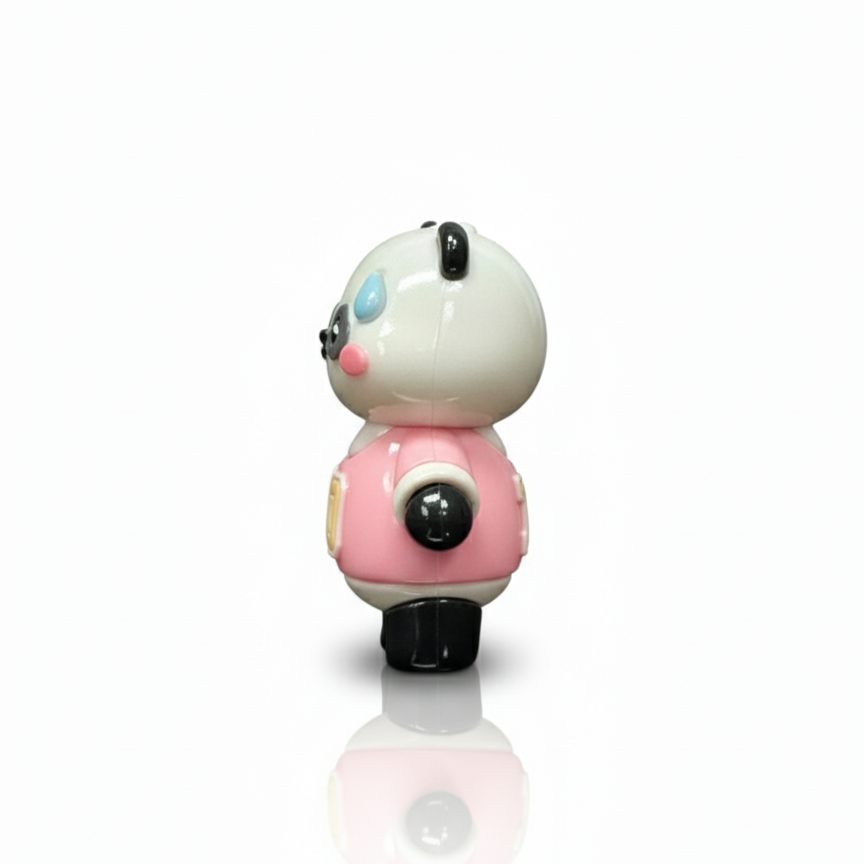 PINK PANDA FRIDGE MAGNET
