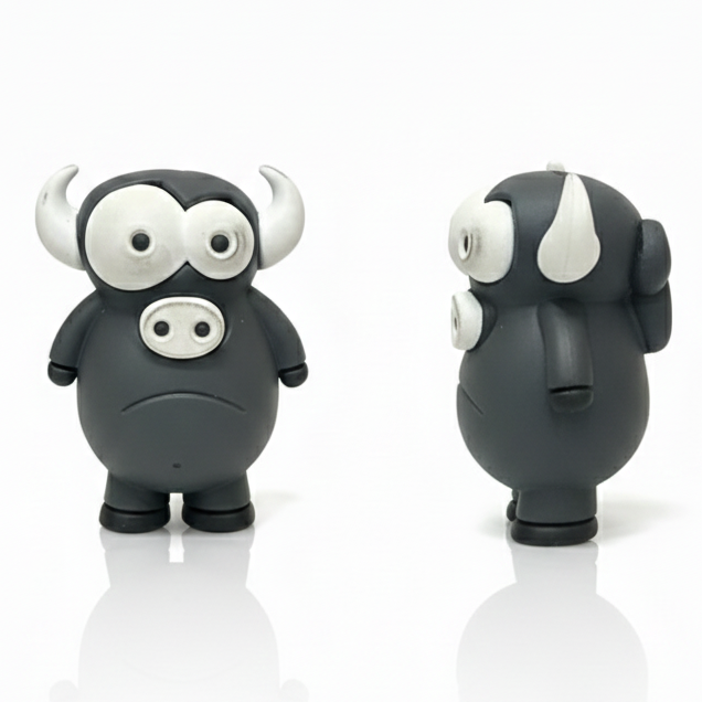 BULL FRIDGE MAGNET