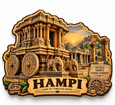 HAMPI FRIDGE MAGNET