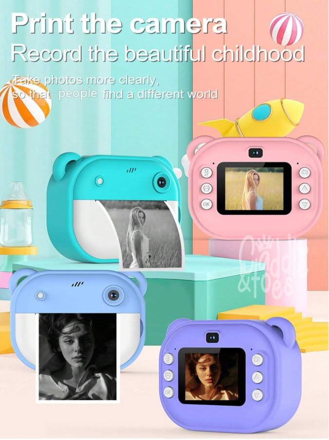 Print Digital Camera- Random Colours