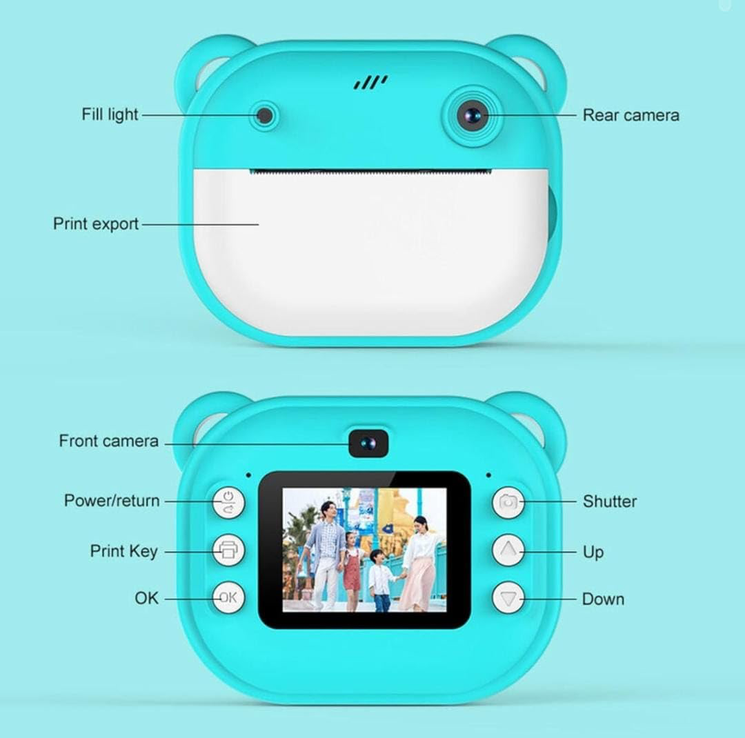Print Digital Camera- Random Colours