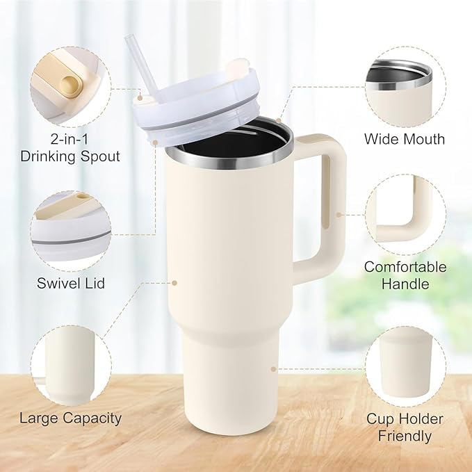 PLANE  WHITE TUMBLER 1200ML