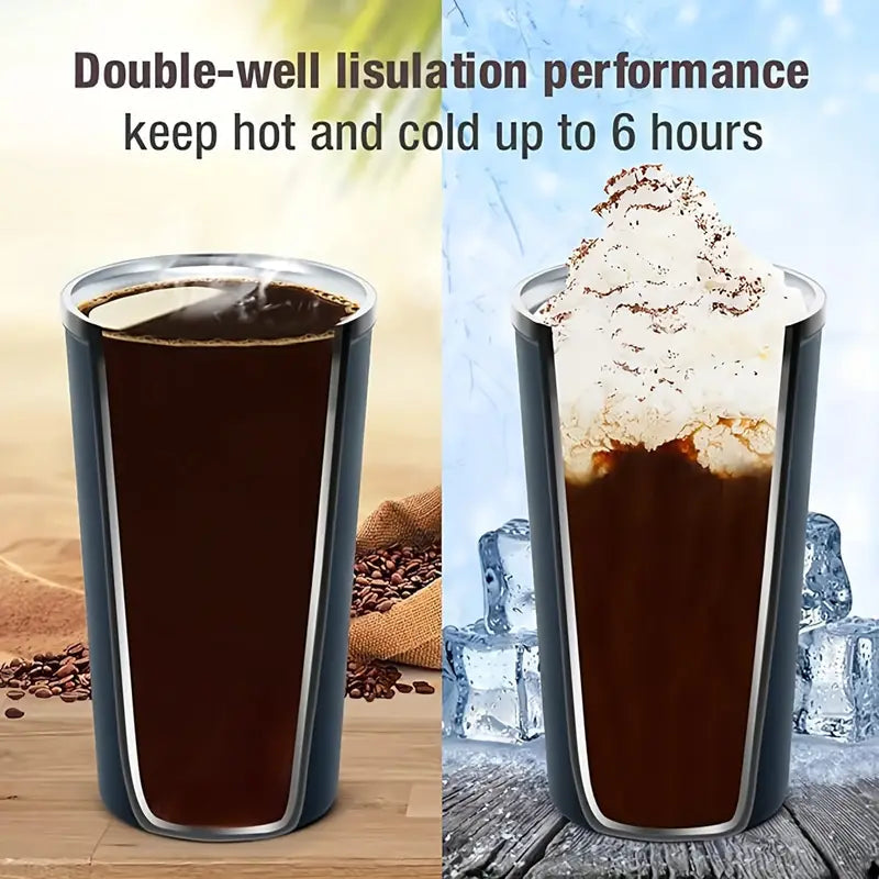 Coffee Mug  (black )Stainless Steel Insulated With Smart Temperature Display