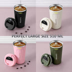 Coffee Mug  (black )Stainless Steel Insulated With Smart Temperature Display
