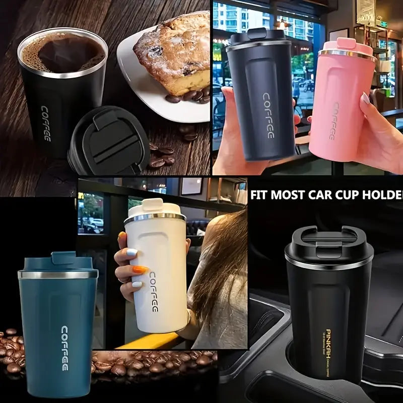 Travel Coffee Mug  (black ) Stainless steal