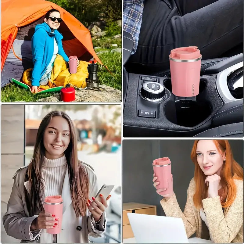 Travel Coffee Mug  (black ) Stainless steal