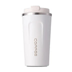 Travel Coffee Mug  (white ) Stainless steal