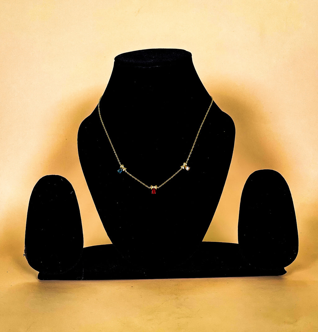 Starlit Bow pendant