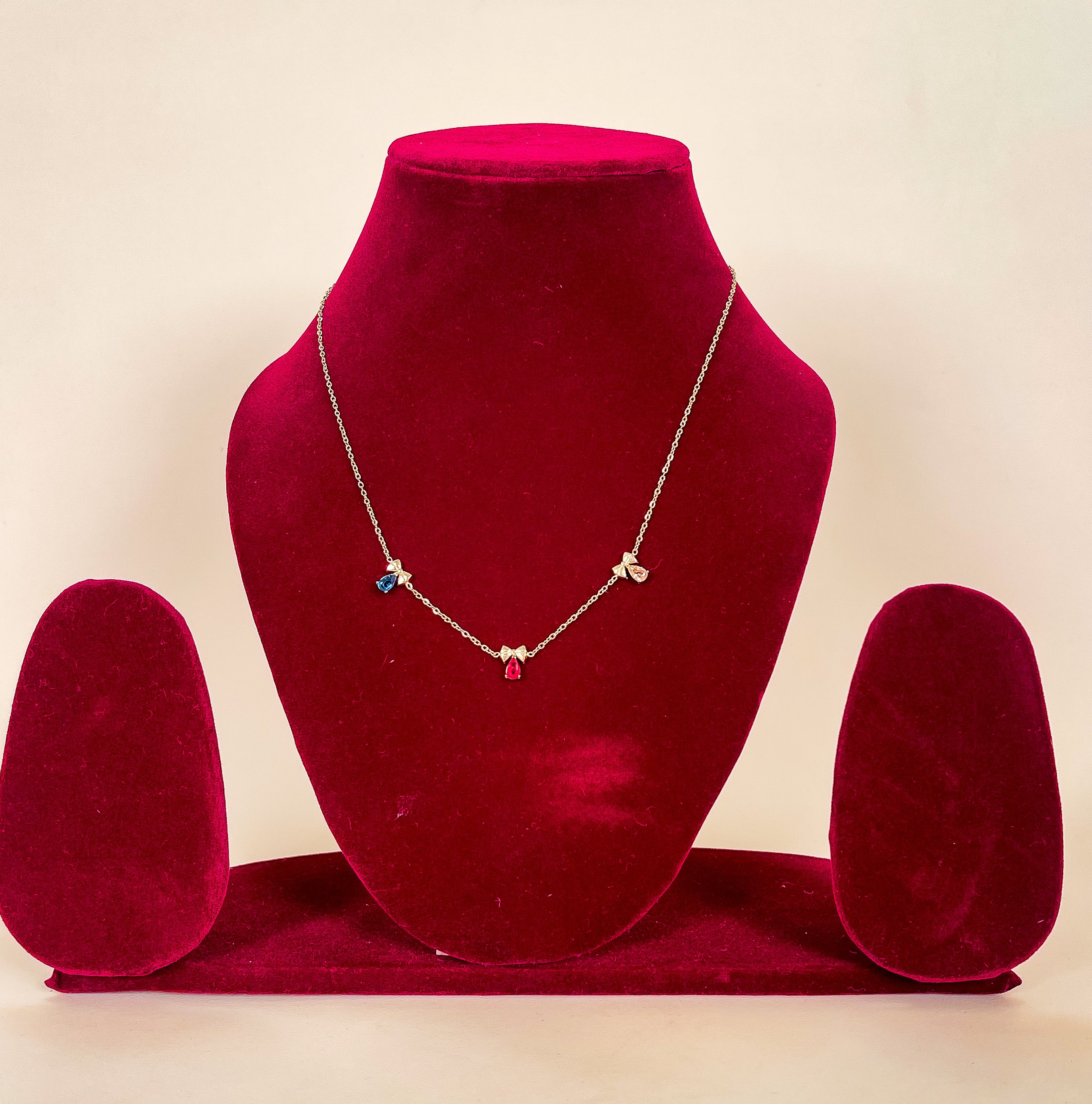 Starlit Bow pendant