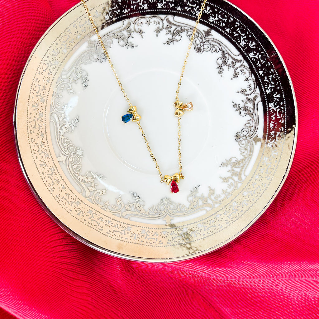 Starlit Bow pendant