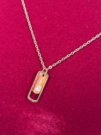 Golden Flow pendant