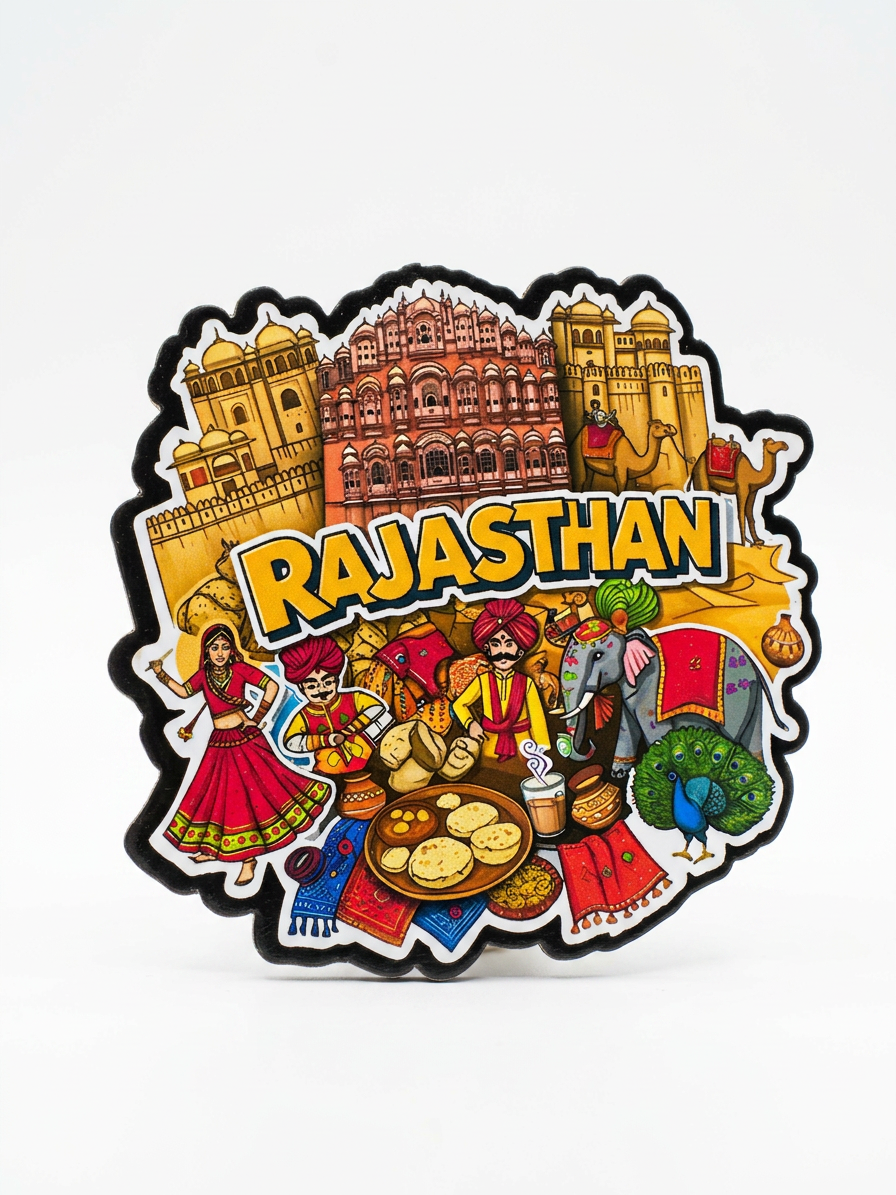 RAJASTHAN FRIDGE MAGNET