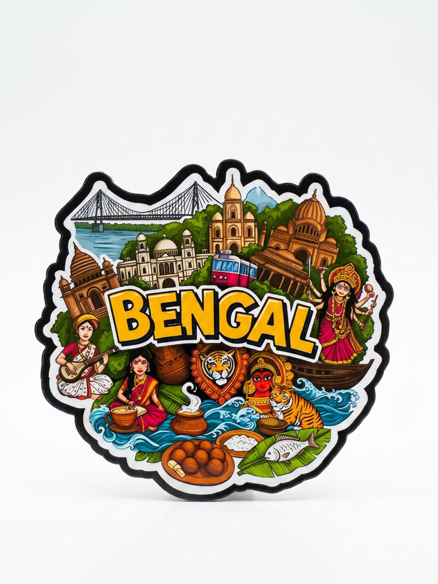 BENGAL FRIDGE MAGNET