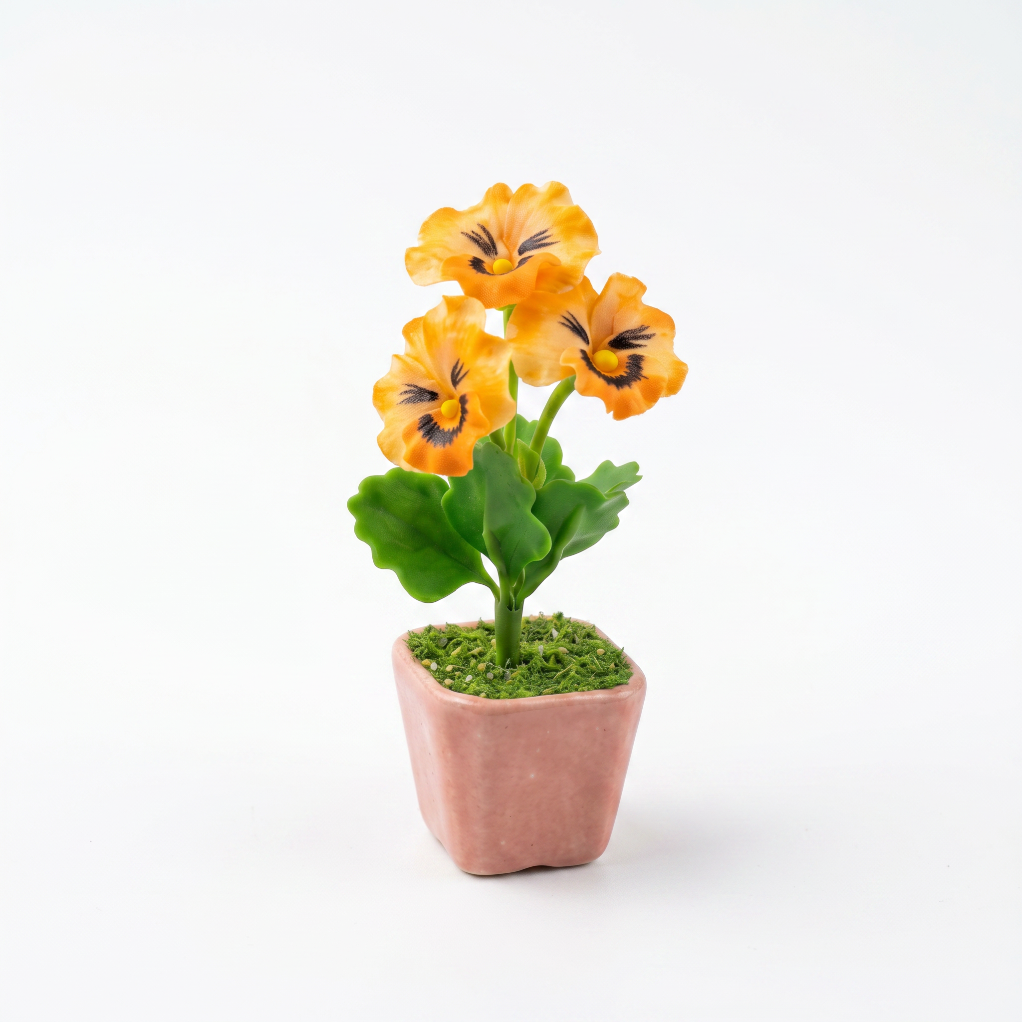 THAI ORANGE BLOOM  FRIDGE MAGNET
