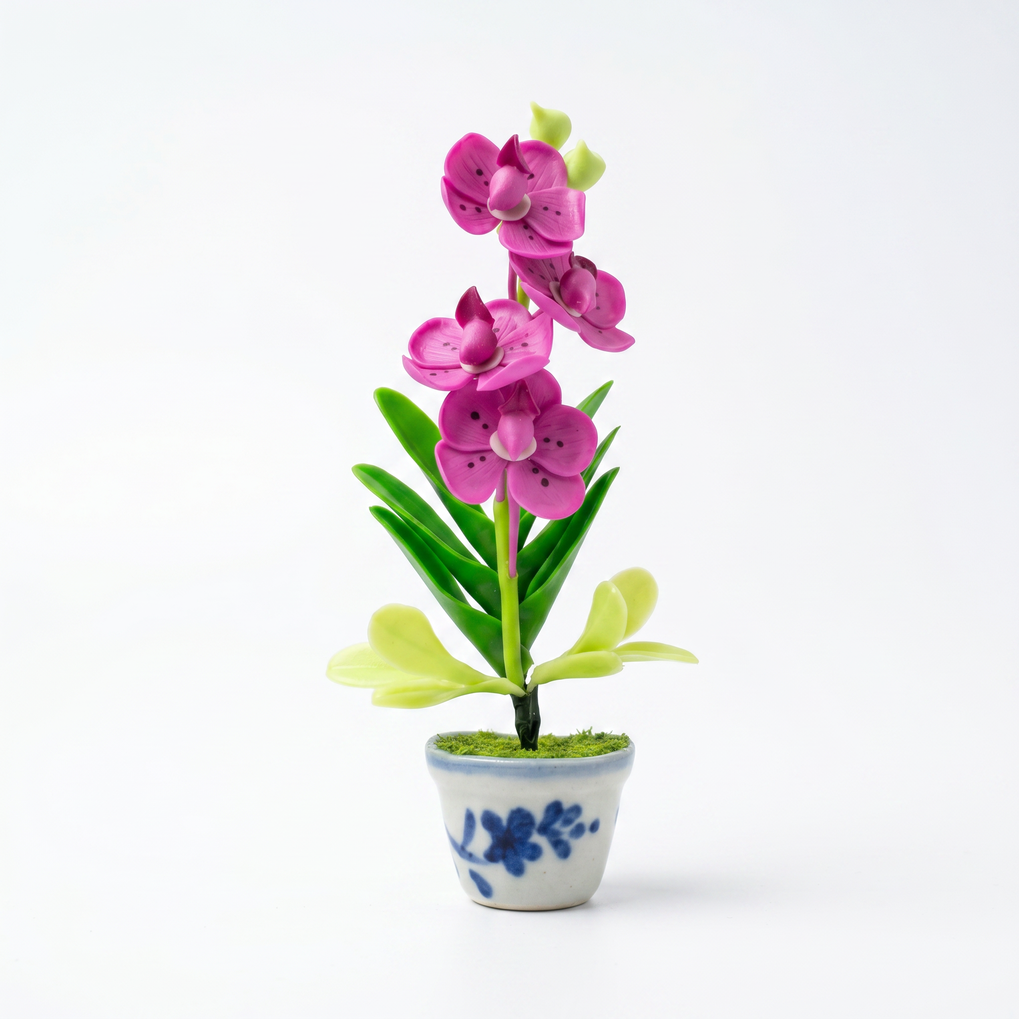 THAI LAVENDER DREAM FLOWER   FRIDGE MAGNET