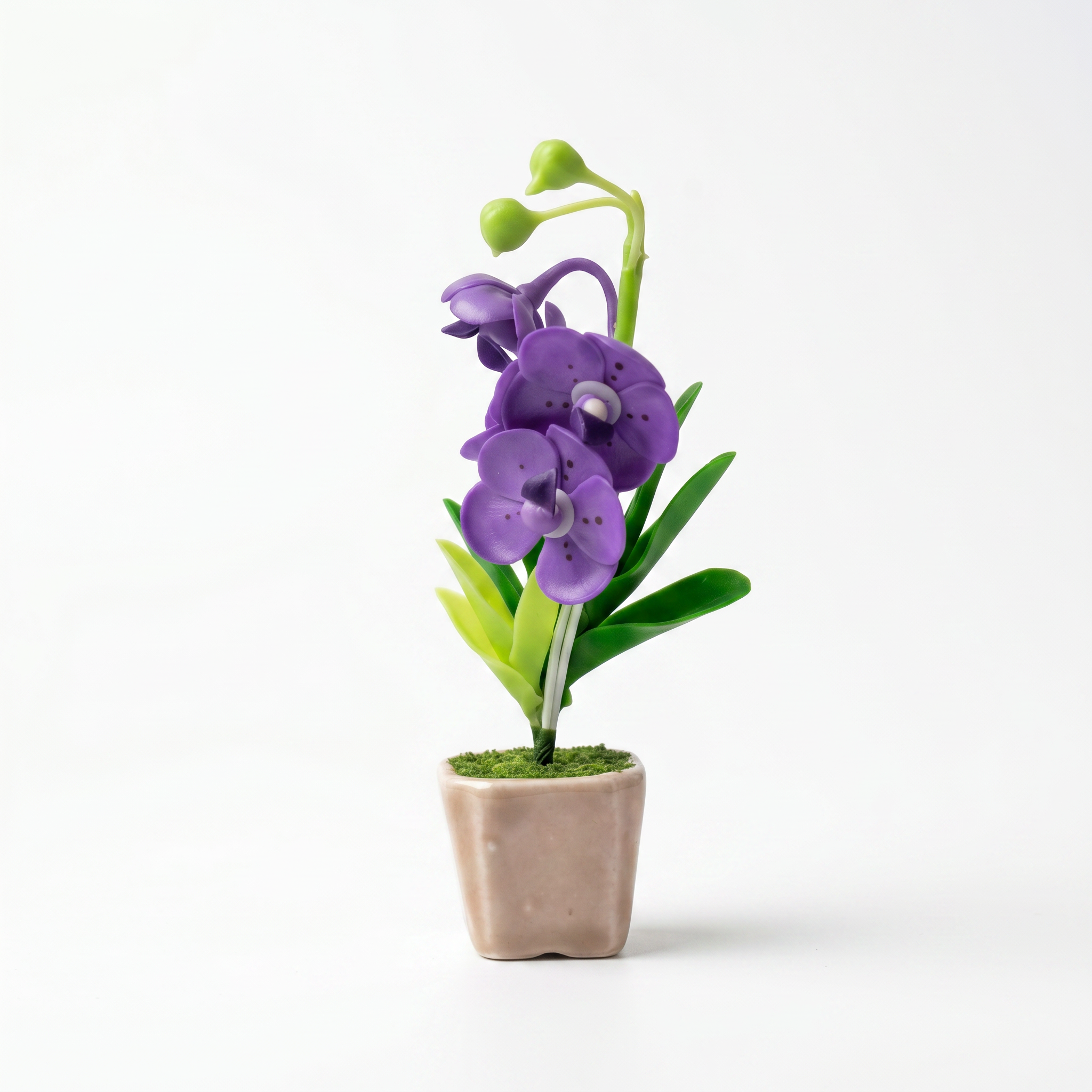 THAI PURPLE BLOSSOM  FRIDGE MAGNET