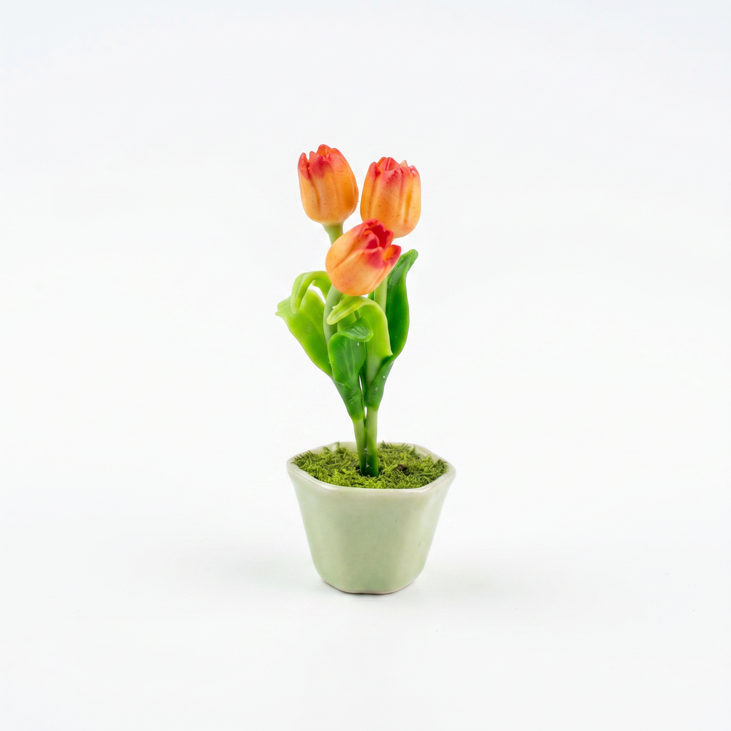 THAI TULIP MINI FRIDGE MAGNET (RANDOM COLORS)