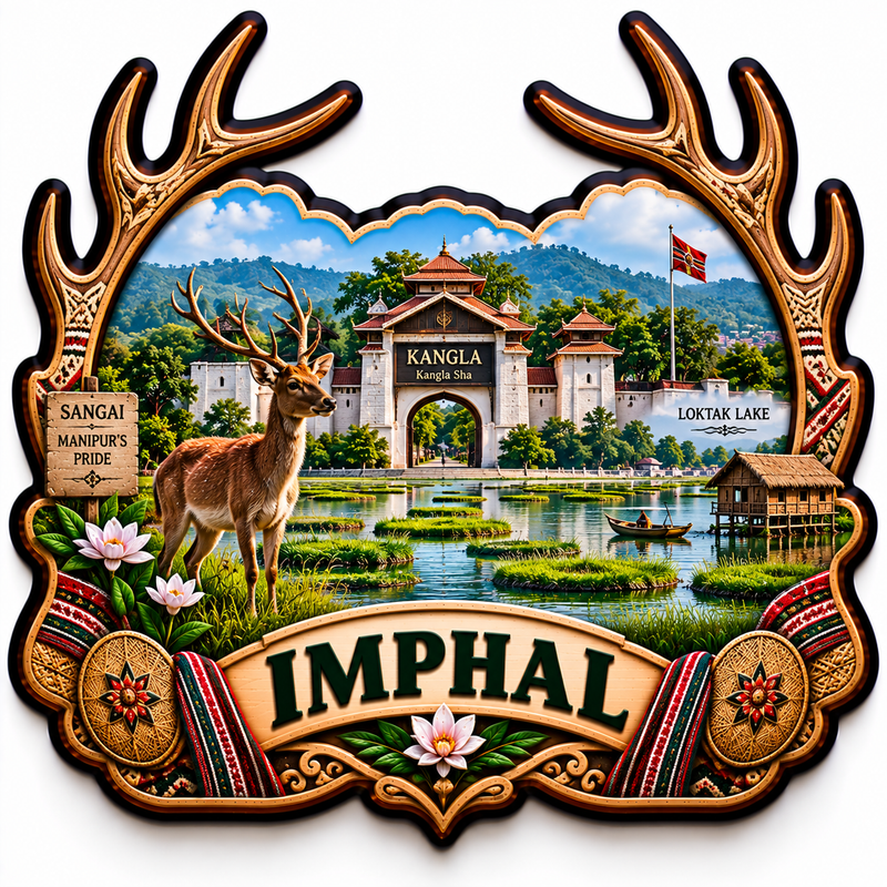 IMPHAL FRIDGE MAGNET