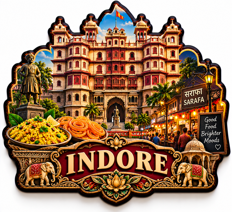 INDORE  FRIDGE MAGNET