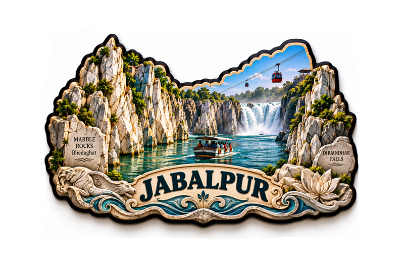 JABALPUR  FRIDGE MAGNET