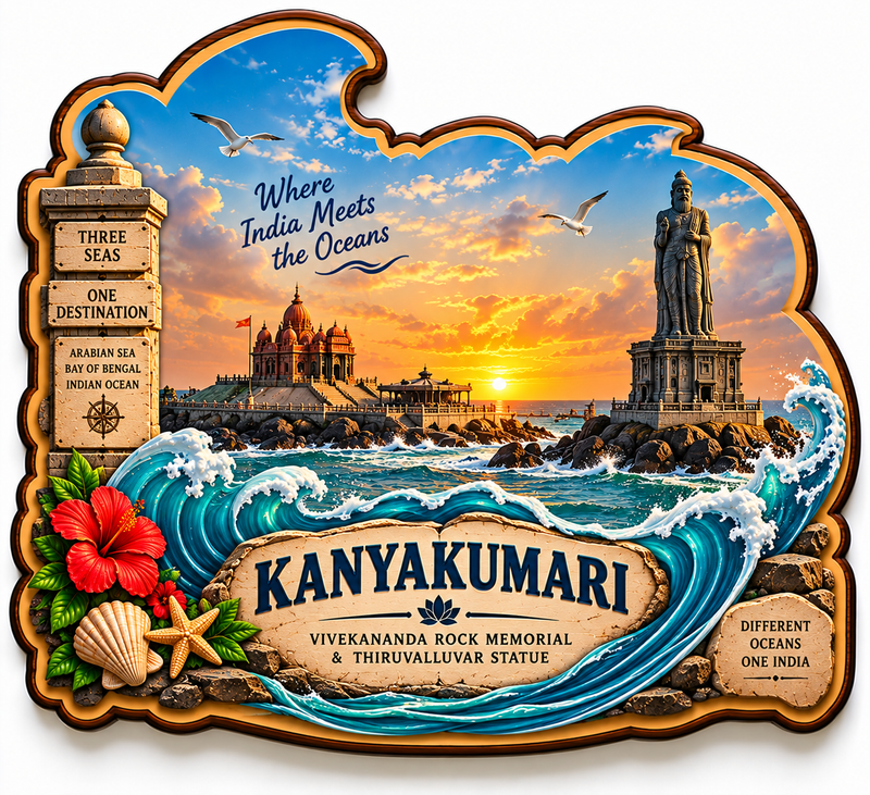 KANYAKUMARI FRIDGE MAGNET