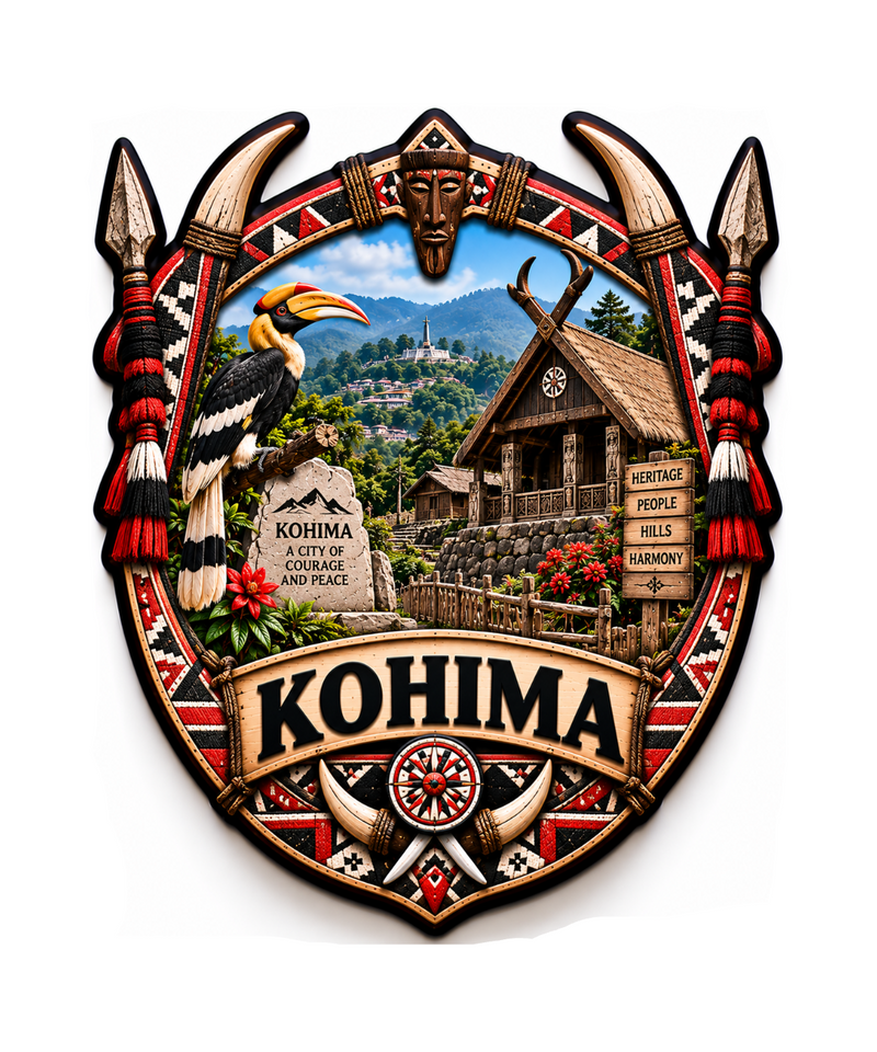 KOHIMA FRIDGE MAGNET