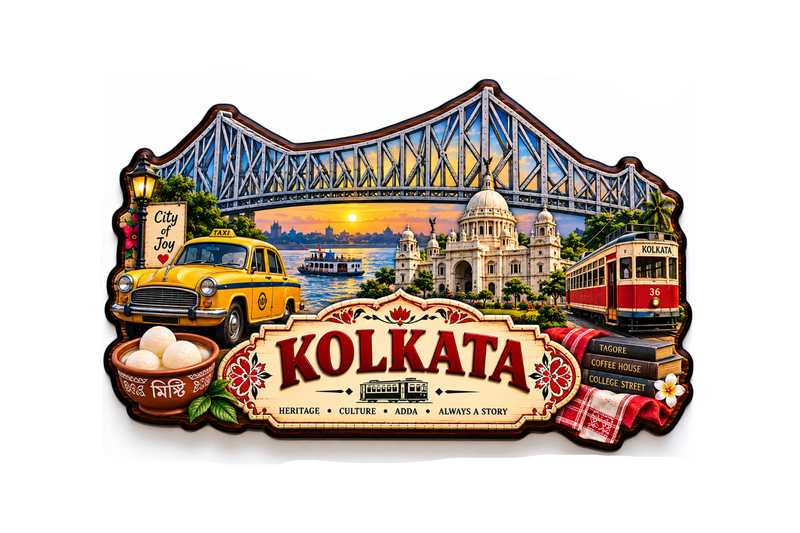 KOLKATA FRIDGE MAGNET