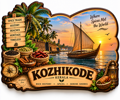 KOZHIKODE FRIDGE MAGNET