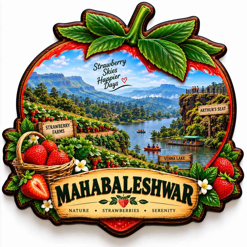 MAHABALESHWAR FRIDGE MAGNET