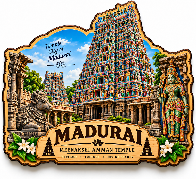 MADURAI FRIDGE MAGNET