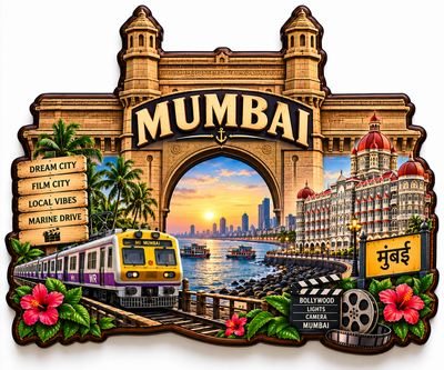 MUMBAI FRIDGE MAGNET
