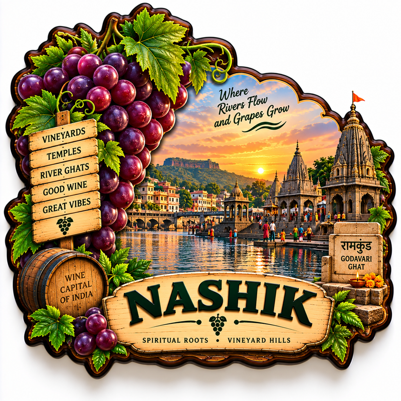 NASIK FRIDGE MAGNET