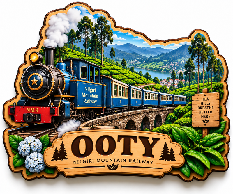 OOTY FRIDGE MAGNET