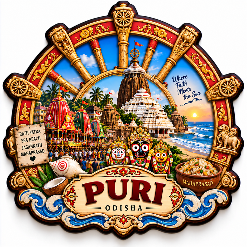 PURI FRIDGE MAGNET