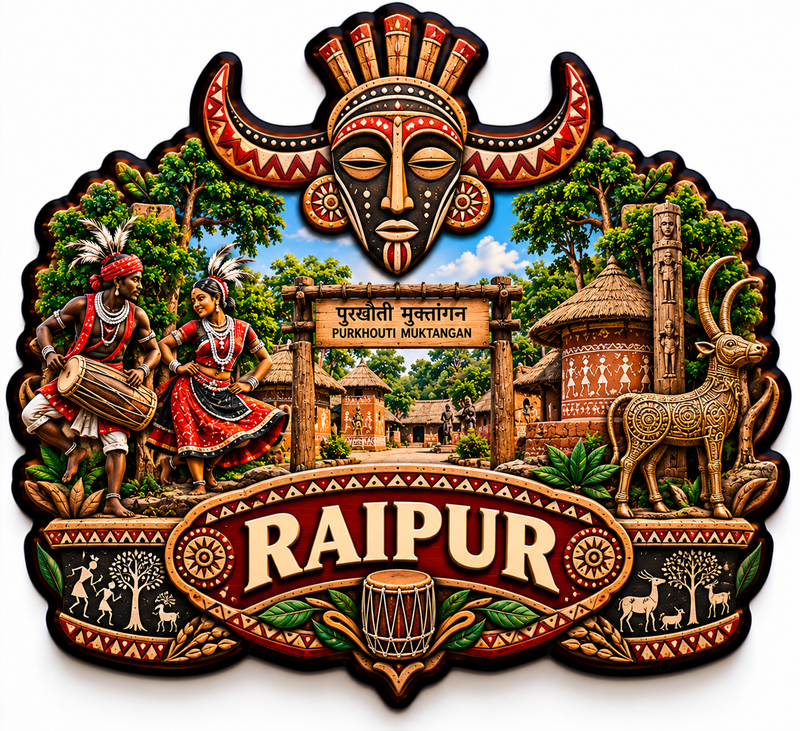 RAIPUR  FRIDGE MAGNET