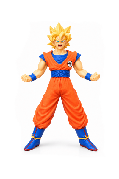 Super Saiyan Goku Tabletop Figurine – Golden Hair Edition