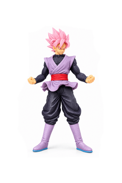 Goku Black Super Saiyan Rosé Tabletop Figurine – Pink Hair Edition