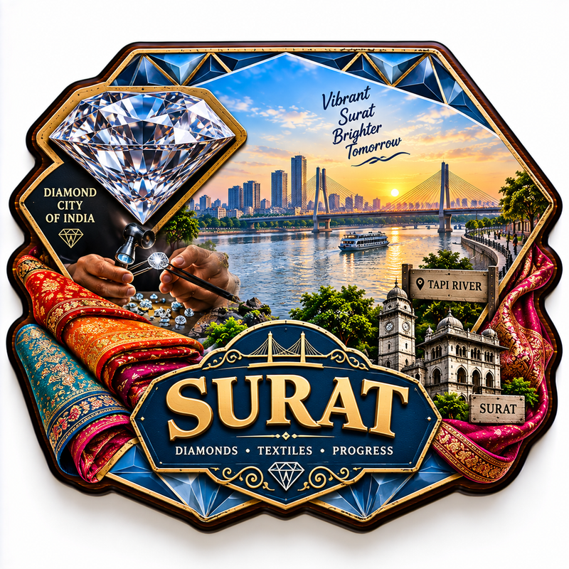 SURAT FRIDGE MAGNET