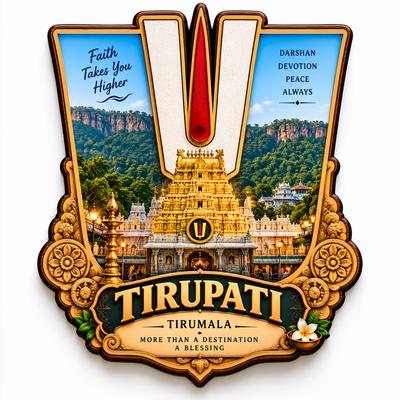 TIRUPATI FRIDGE MAGNET