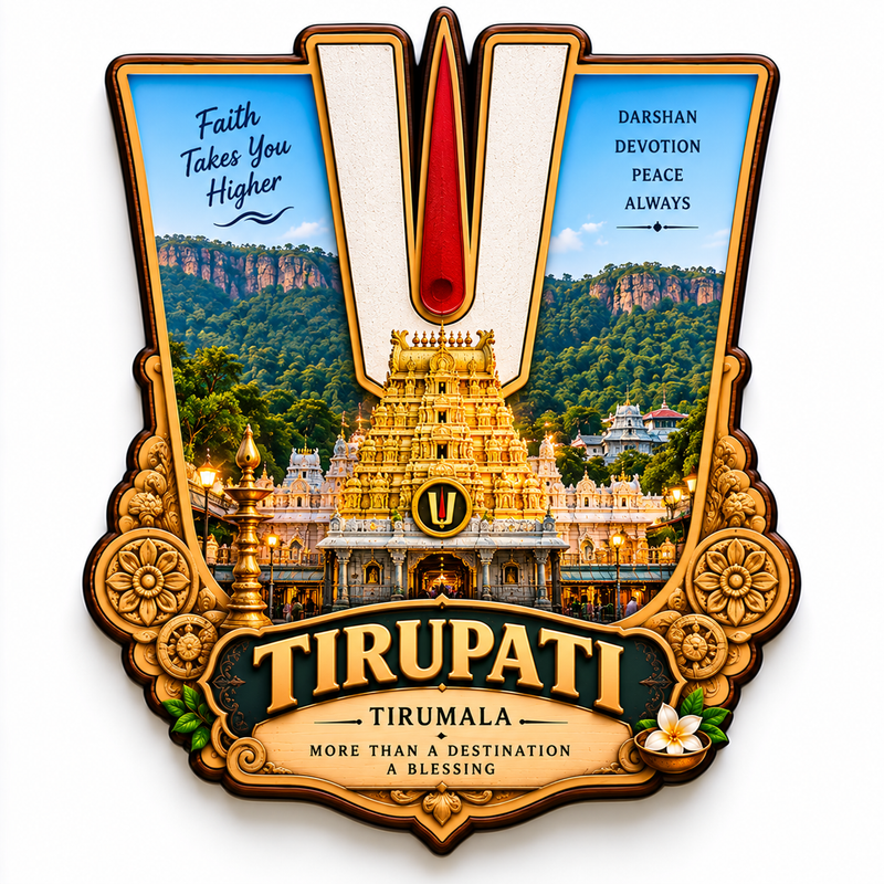 TIRUPATI FRIDGE MAGNET
