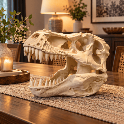 T-Rex Dinosaur Skull Tabletop Décor