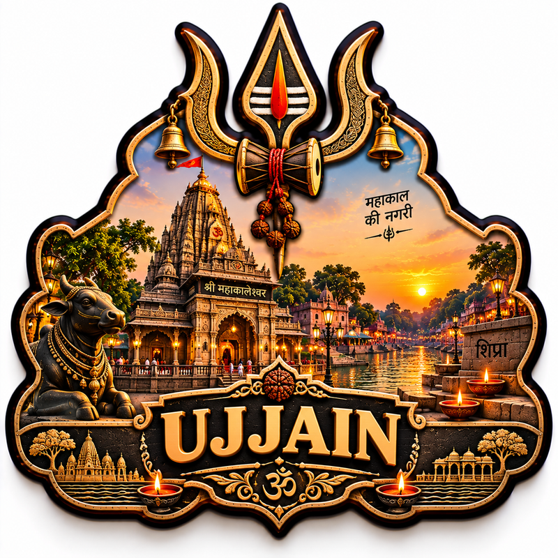 UJJAIN  FRIDGE MAGNET