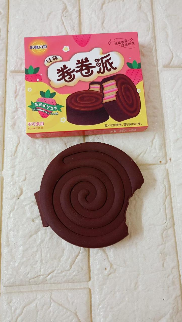 SWISS ROLL CHOCOLATE  NOTEPAD