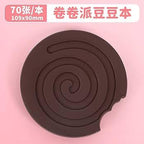 SWISS ROLL CHOCOLATE  NOTEPAD