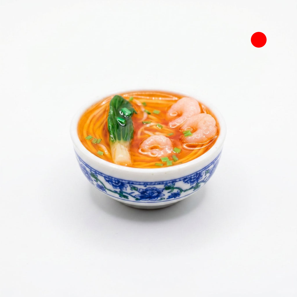 PRAWN NOODLES BOWL  FRIDGE MAGNET (RANDOM DESIGN)