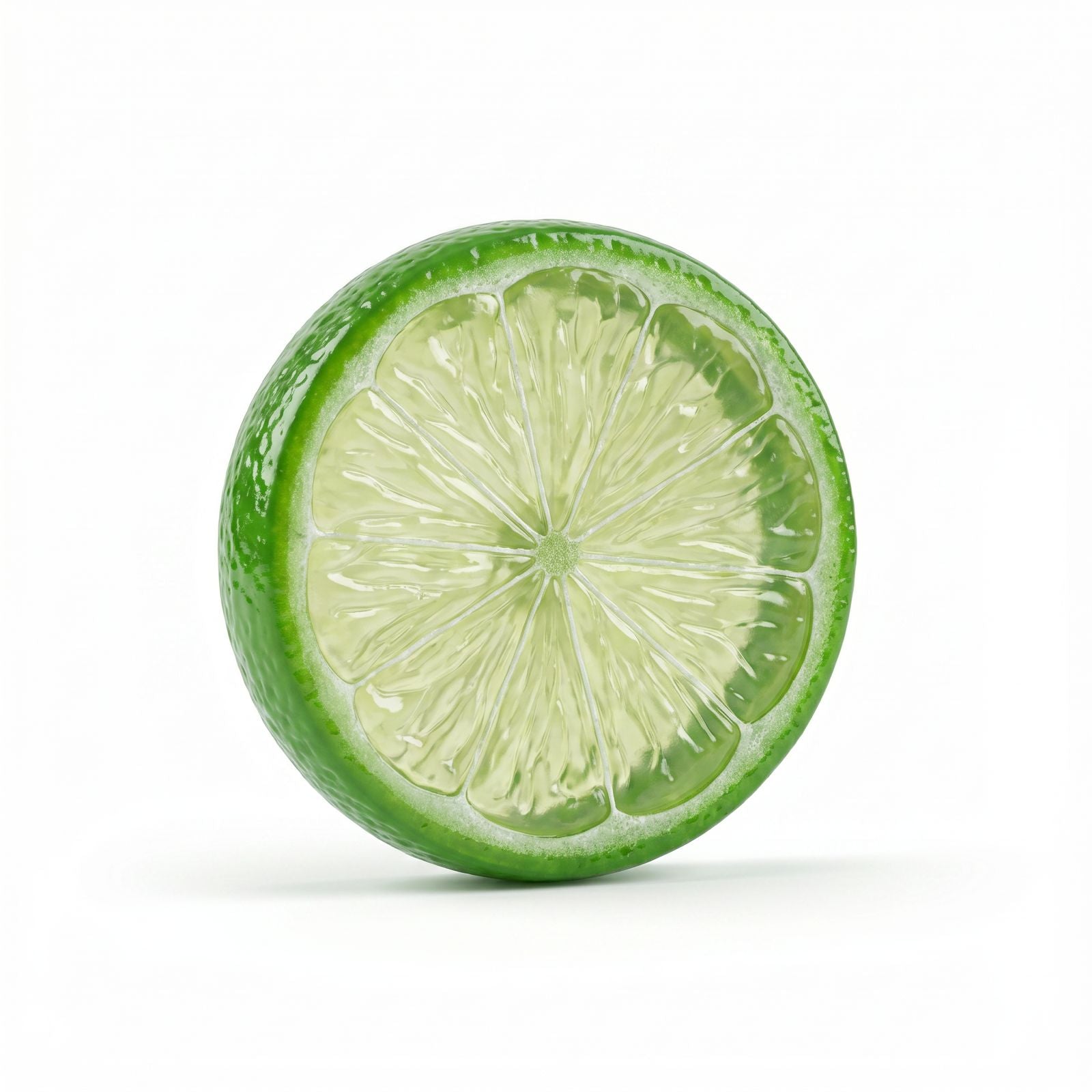 ORANGE SLICE  FRIDGE MAGNET