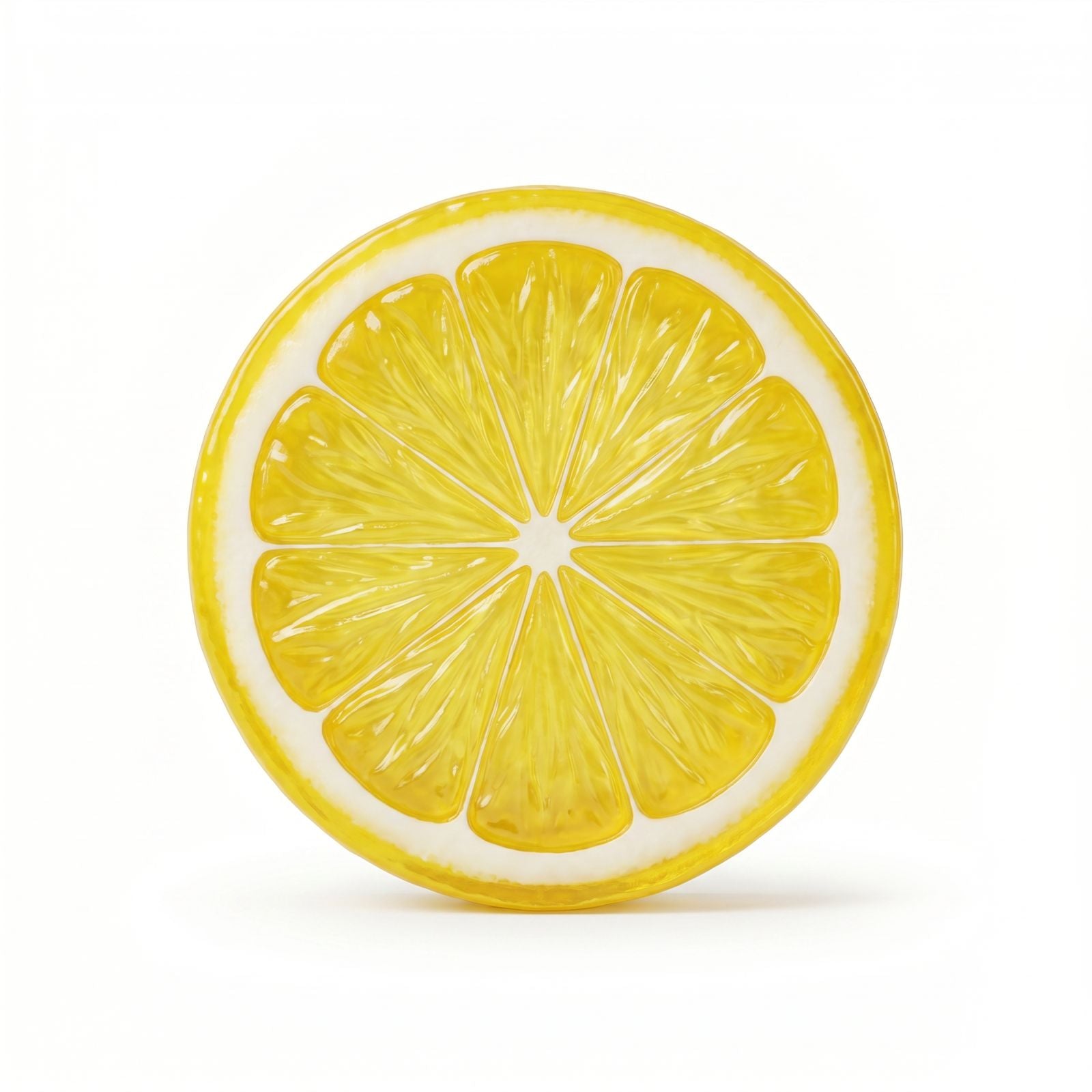 ORANGE SLICE  FRIDGE MAGNET