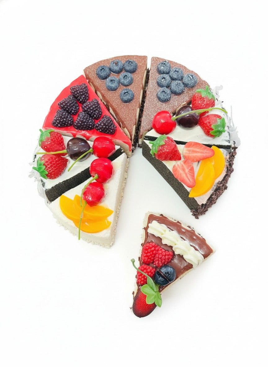 CHOCO STRAWBERRY  PASTRY MAGNET