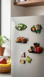 EGG OMLETE FRIDGE MAGNET